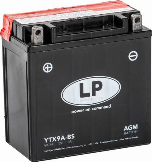 LandportBV MB YTX9A-BS - Startera akumulatoru baterija www.avaruosad.ee