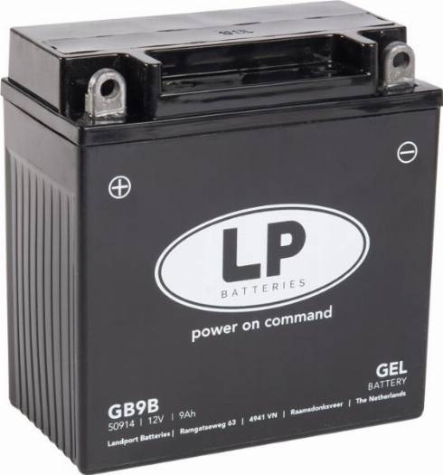 LandportBV MG GB9B - Startera akumulatoru baterija www.avaruosad.ee