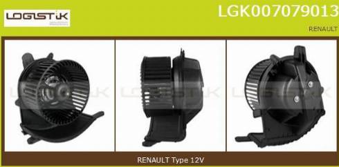 LGK LGK007079013 - Interior Blower www.avaruosad.ee