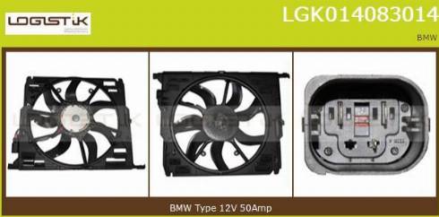 LGK LGK014083014 - Electric Motor, radiator fan www.avaruosad.ee
