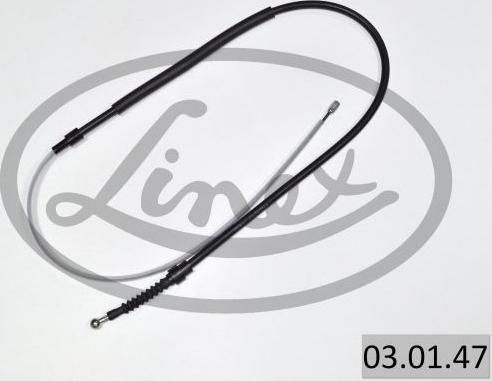Linex 03.01.47 - Cable, parking brake www.avaruosad.ee