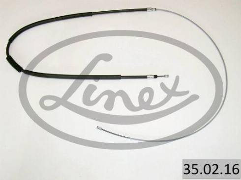 Linex 35.02.16 - Cable, parking brake www.avaruosad.ee