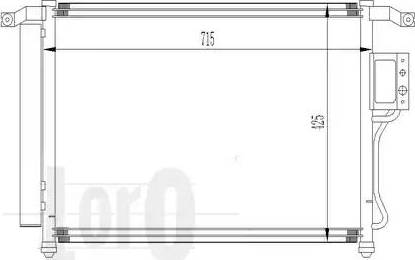 Loro 019-016-0012 - Lauhdutin, ilmastointilaite www.avaruosad.ee