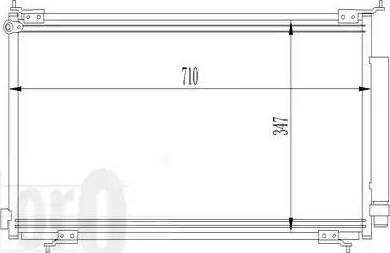 Loro 018-016-0011 - Condenser, air conditioning www.avaruosad.ee