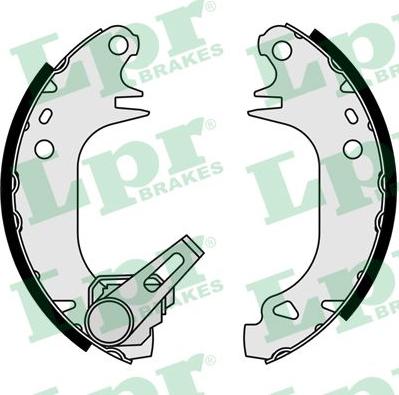 LPR 04930 - Brake Set, drum brakes www.avaruosad.ee