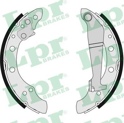 LPR 04100 - Brake Set, drum brakes www.avaruosad.ee