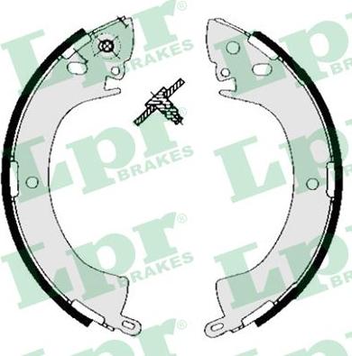 LPR 05240 - Brake Set, drum brakes www.avaruosad.ee