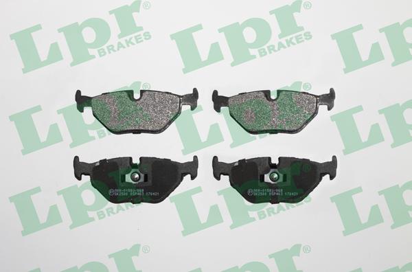 LPR 05P463 - Brake Pad Set, disc brake www.avaruosad.ee