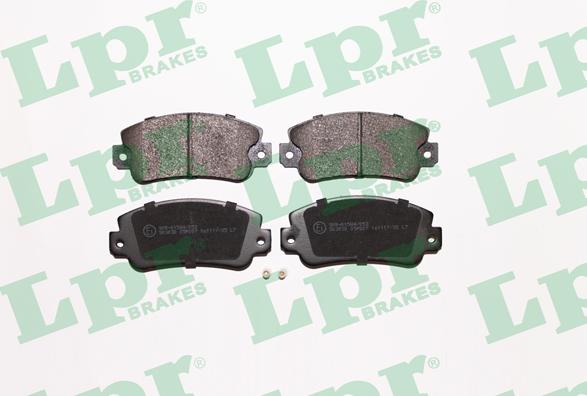 LPR 05P007 - Brake Pad Set, disc brake www.avaruosad.ee