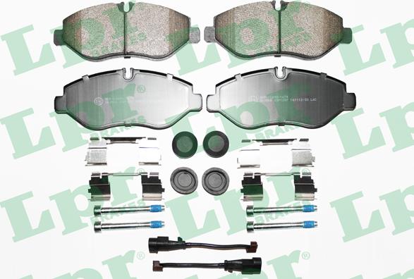 LPR 05P1297B - Brake Pad Set, disc brake www.avaruosad.ee