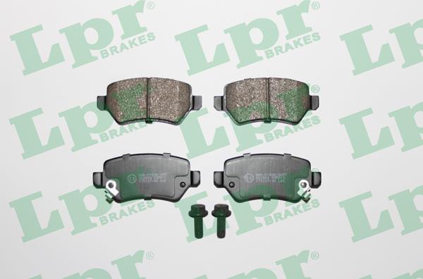 LPR 05P811 - Brake Pad Set, disc brake www.avaruosad.ee