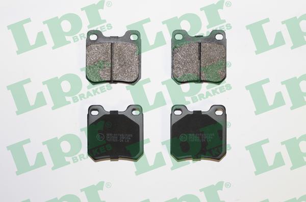 LPR 05P206 - Brake Pad Set, disc brake www.avaruosad.ee