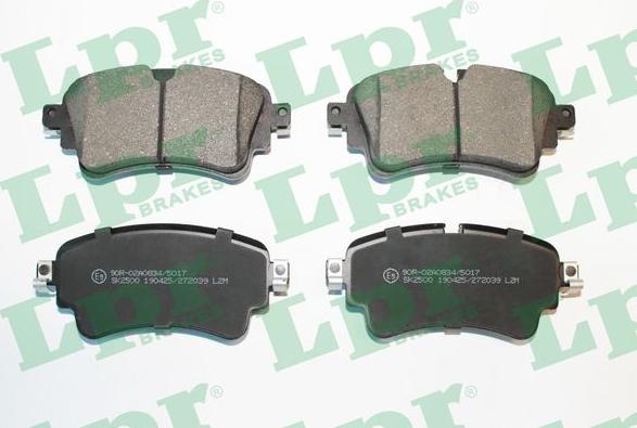 LPR 05P2039 - Brake Pad Set, disc brake www.avaruosad.ee