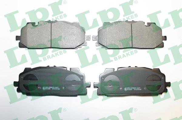 LPR 05P2102 - Brake Pad Set, disc brake www.avaruosad.ee
