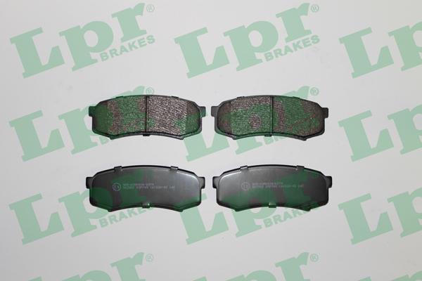 LPR 05P749 - Brake Pad Set, disc brake www.avaruosad.ee