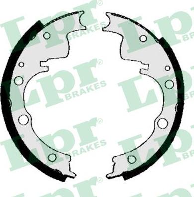 LPR 00250B - Brake Set, drum brakes www.avaruosad.ee