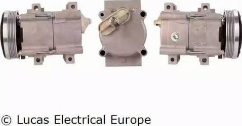 Lucas Electrical ACP168 - Kompressori, ilmastointilaite www.avaruosad.ee