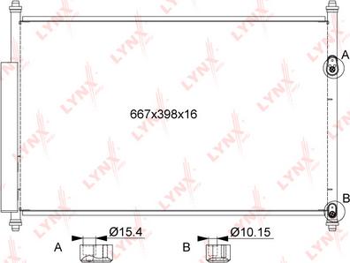 LYNXauto RC-0097 - Kondensaator,kliimaseade www.avaruosad.ee