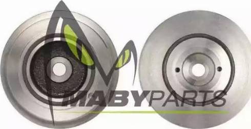 Mabyparts PV86095O - Belt Pulley, crankshaft www.avaruosad.ee