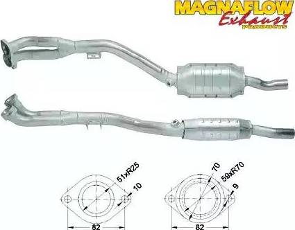 Magnaflow 80606 - Катализатор www.avaruosad.ee