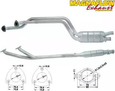 Magnaflow 80620 - Катализатор www.avaruosad.ee