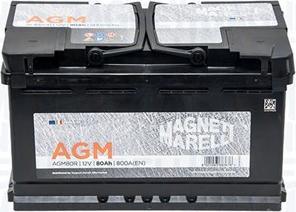 Magneti Marelli 069080800009 - Стартерная аккумуляторная батарея, АКБ www.avaruosad.ee