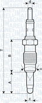 Magneti Marelli 062900011304 - Glow Plug www.avaruosad.ee