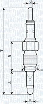 Magneti Marelli 062900083304 - Hõõgküünal www.avaruosad.ee