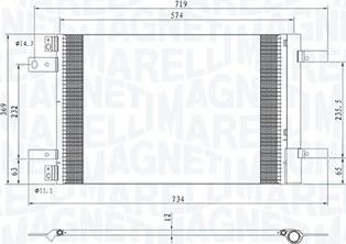 Magneti Marelli 350203766000 - Condenser, air conditioning www.avaruosad.ee