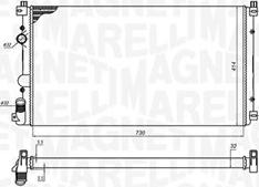 Magneti Marelli 350213198800 - Radiaator,mootorijahutus www.avaruosad.ee