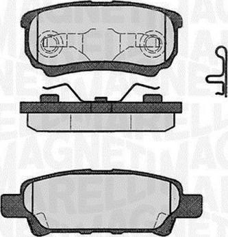 Magneti Marelli 363916060285 - Bremžu uzliku kompl., Disku bremzes www.avaruosad.ee