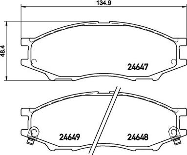 Magneti Marelli 363700456083 - Bremžu uzliku kompl., Disku bremzes www.avaruosad.ee