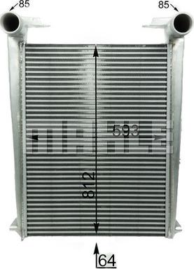MAHLE CI 44 000P - Kompressoriõhu radiaator www.avaruosad.ee