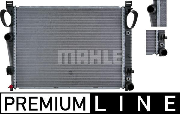 MAHLE CR 564 000P - Radiaator,mootorijahutus www.avaruosad.ee