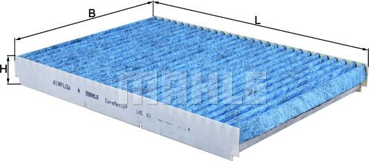 MAHLE LAO 63 - Filtre, air de l'habitacle www.avaruosad.ee