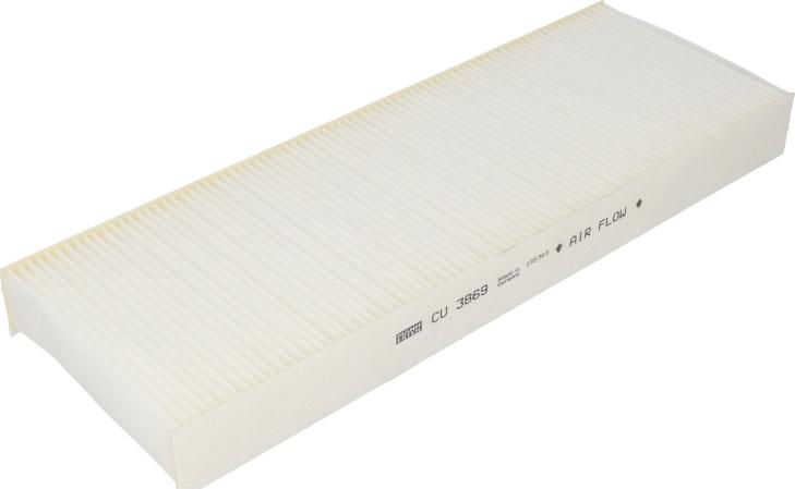 Mann-Filter CU 3869 - Kabineluftfilter www.avaruosad.ee