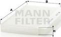 Mann-Filter CU 3337 - Filter, interior air www.avaruosad.ee