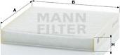 Mann-Filter CU 21 003 - Suodatin, sisäilma www.avaruosad.ee