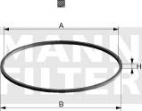Mann-Filter DI9507 - Tihend,õlifilter www.avaruosad.ee