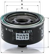 Mann-Filter W 1323 - Oil Filter www.avaruosad.ee