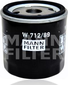 Mann-Filter W 712/89 - Oil Filter www.avaruosad.ee