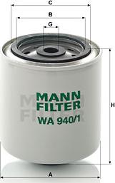 Mann-Filter WA 940/1 - Dzesēšanas šķidruma filtrs www.avaruosad.ee