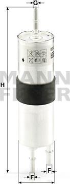 Mann-Filter WK 515 - Fuel filter www.avaruosad.ee