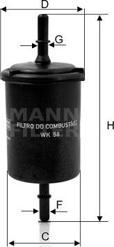 Kolbenschmidt 50013411 - Fuel filter www.avaruosad.ee