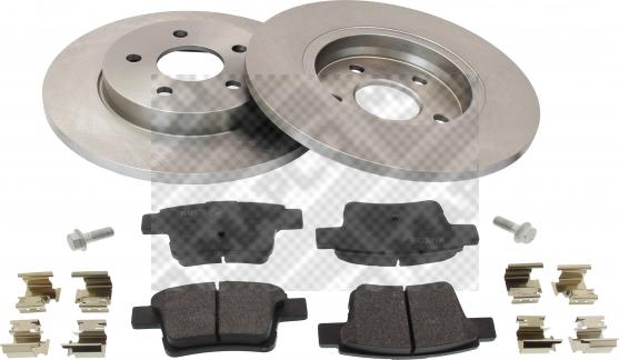 Mapco 47689 - Kit de freins, frein à disques www.avaruosad.ee