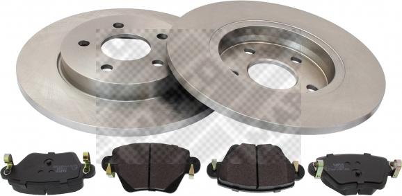 Mapco 47670 - Kit de freins, frein à disques www.avaruosad.ee