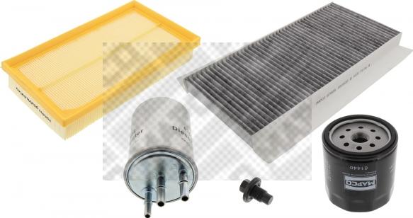 Mapco 68605 - Filter Set www.avaruosad.ee