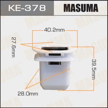 MASUMA KE-378 - Clip, trim/protective strip www.avaruosad.ee