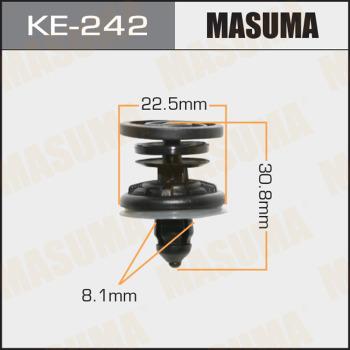 MASUMA KE-242 - Clip, trim/protective strip www.avaruosad.ee