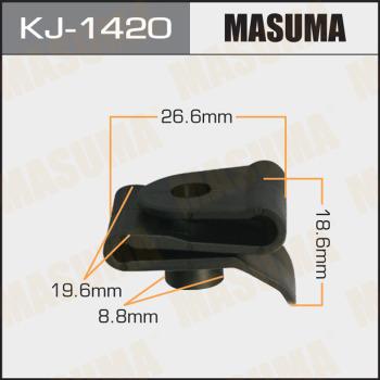 MASUMA KJ-1420 - Clip, trim/protective strip www.avaruosad.ee
